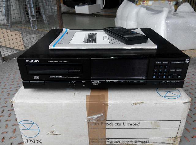 经典飞利浦三杰之首 880 发烧cd机,cdm1 mk2蔡司遥臂光头,1541q唛皇冠
