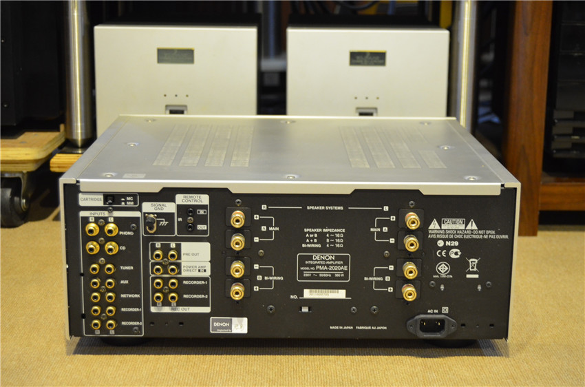 日本天龙denon pma-1510ae合并发烧功放_接线图分享
