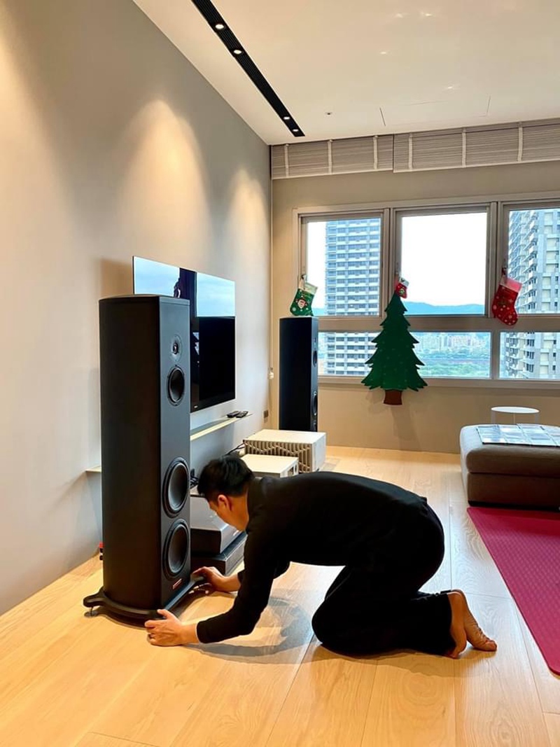 调音摆位从皇帝位开始土城赖先生的magico音箱系统